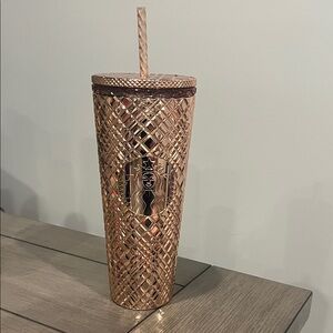 Starbucks Rose Gold Tumbler